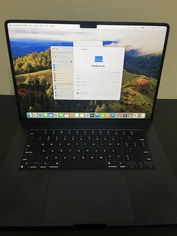 Macbook air M2 15-inch 1tb/16gb — фото 1