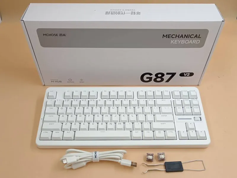 MCHOSE G87 V2 mexanik klaviatura (yangilangan) — фото 3