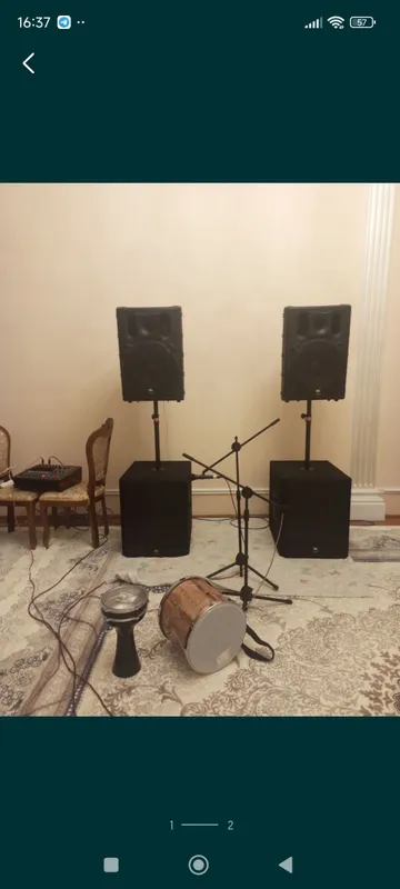 To'y uchun ovoz apparati komplekti