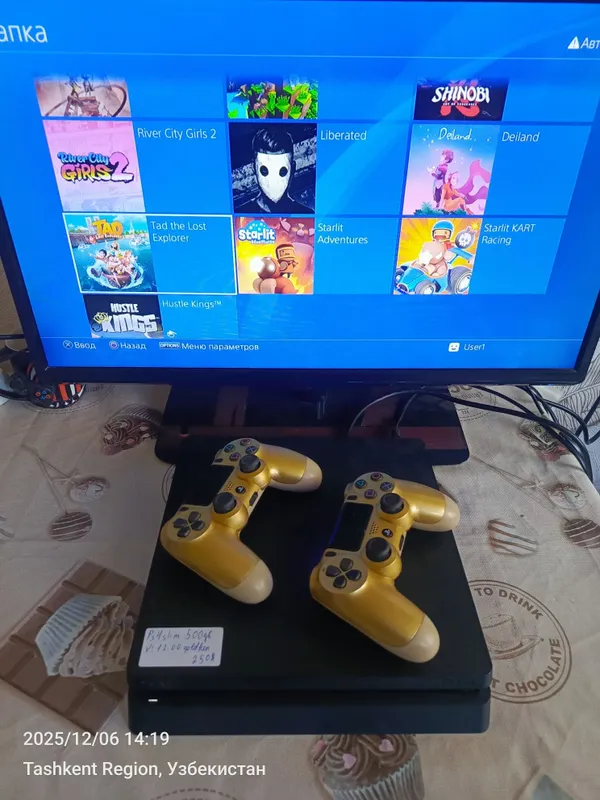 Ps4 slim в идеальном состоянии взломанный с гарантией — фото 2
