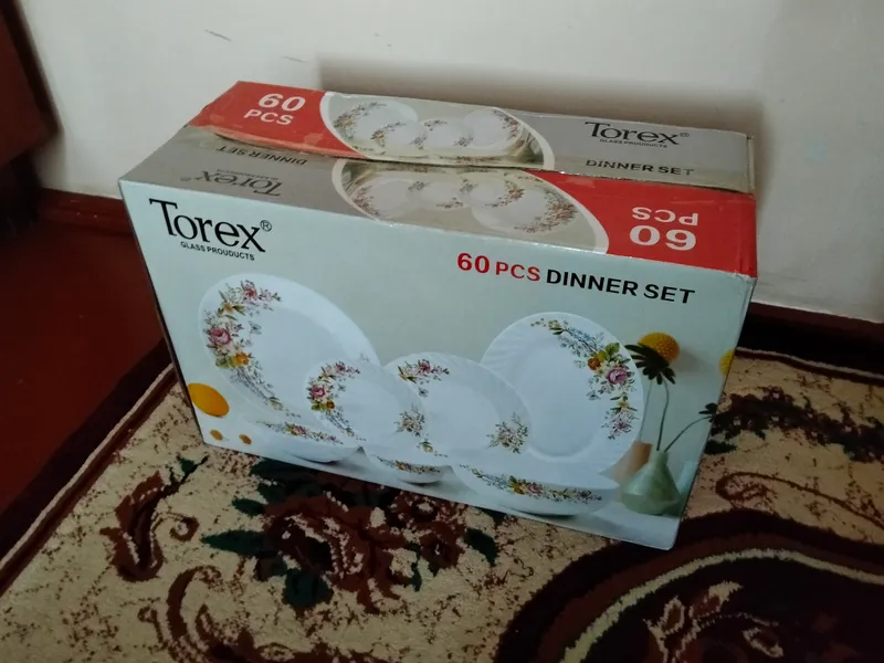 torex naboridan chiroyli idishlar toplami