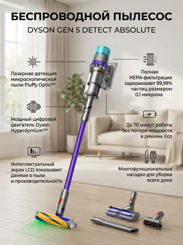 Dyson Gen5 Detect Absolute