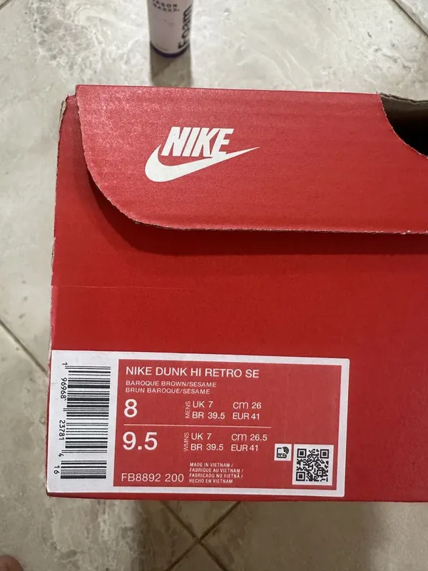 Nike Dunk Hi Retro SE — Оригинал, редкая расцветка! — фото 1