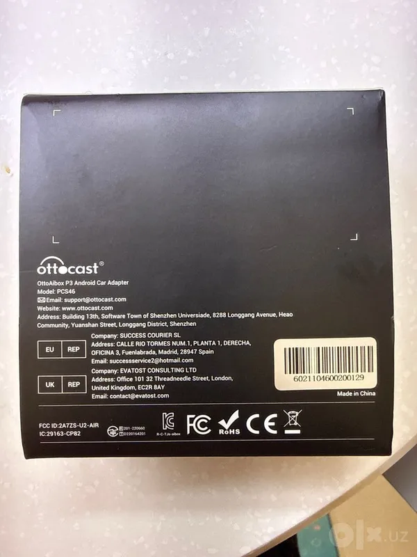 Top darajadagi CarPlay AI Box — OTTOCAST OttoAibox P3 8/128GB + HDMI 3 Top darajadagi CarPlay AI Box — OTTOCAST OttoAibox P3 8/128GB + HDMI 3
