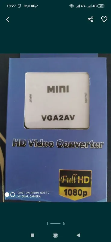 Доставка ! И по областям ,Конвертер с vga to hdmi — фото 4