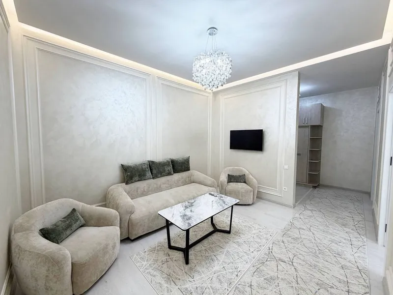 Аренда 3х комнатная квартира 80 м2 SuperComfort Жк Silk Way ул Сайрам — фото 2