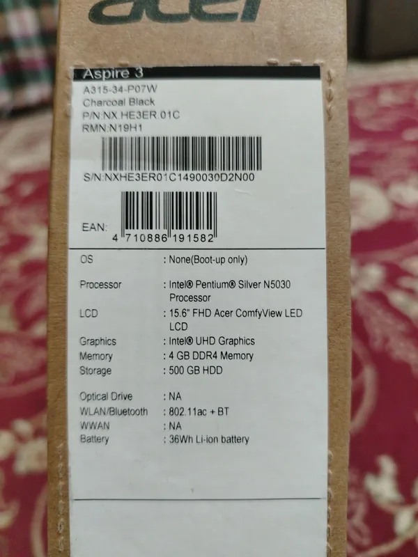 Noutbok Acer Aspire 3 2