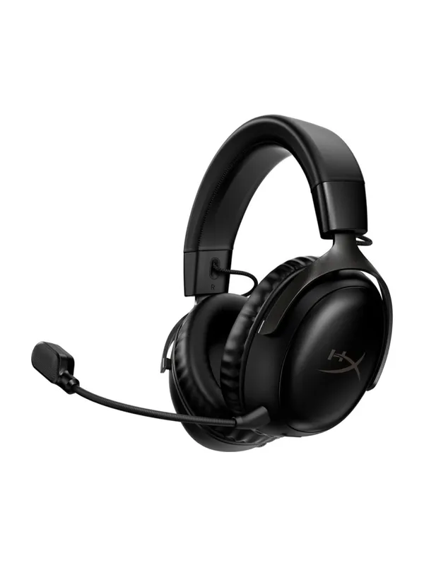 Наушники HyperX Cloud III Wireless Black, игровые, беспроводные, оголовье, черный — фото 7