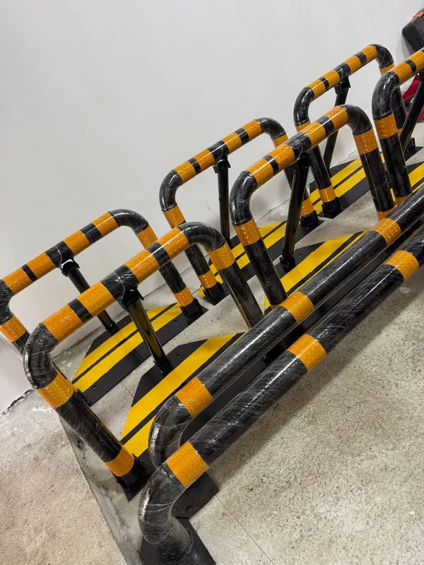 Parking parkovka парковка боковые барьеры 2