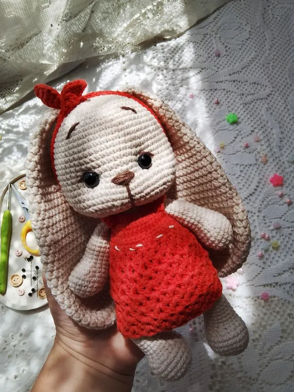 вязанные игрушки ручной работы