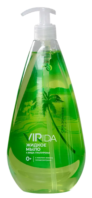 VIRida 0+ suyuq qo'l sovuni 1000ml 1 VIRida 0+ suyuq qo'l sovuni 1000ml 1