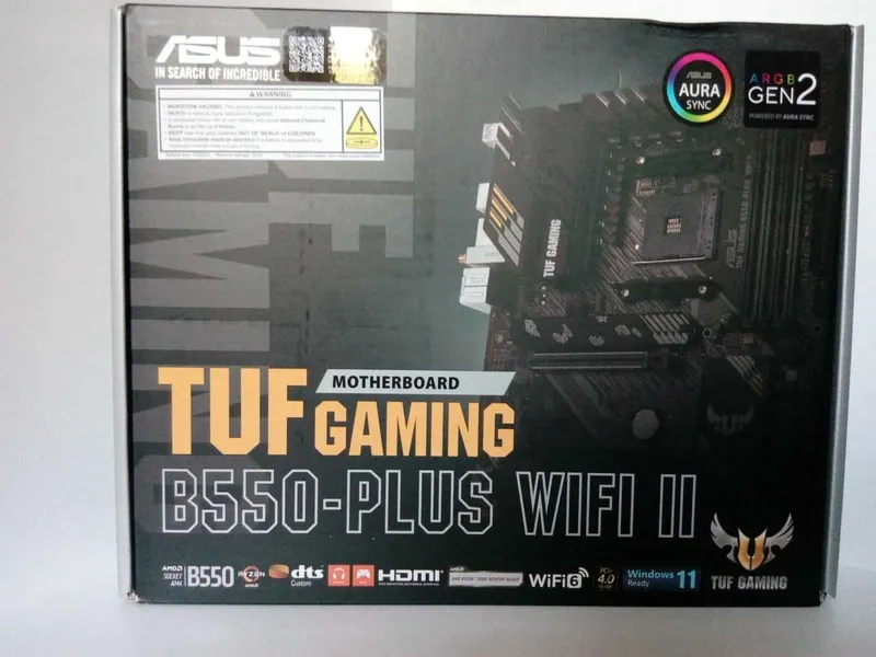 ASUS B550 Plus Wi-Fi II мощная плата для AMD AM4 1 ASUS B550 Plus Wi-Fi II мощная плата для AMD AM4 1