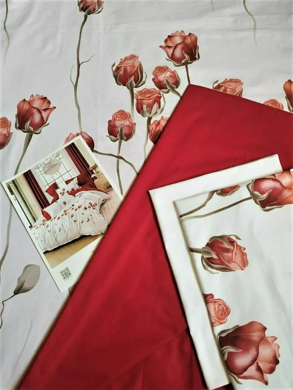 Super satin простыня и пододеяльник на 2 человека 2