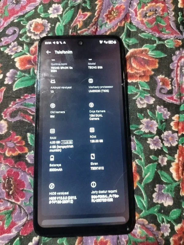 bu telefon ekrani singan 1