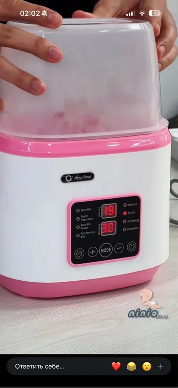 Butilka va soska sterilizator apparati 1