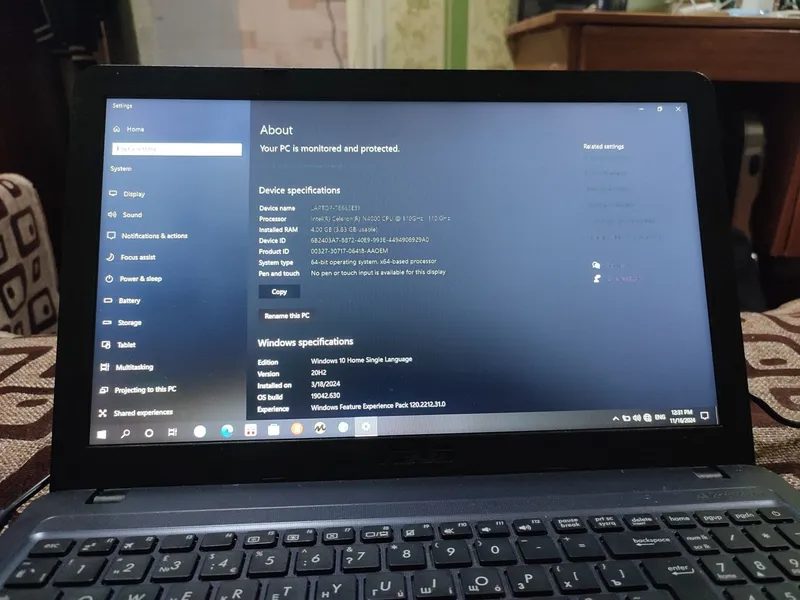 Ноутбук Asus x543m 3 Ноутбук Asus x543m 3