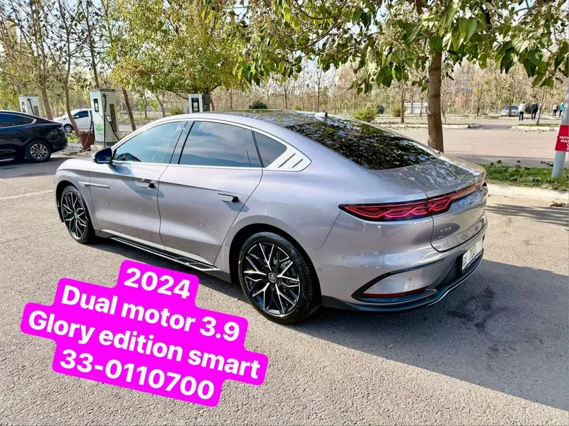 Byd han dual motor 3.9s Glory Edition. Eng fuli bu. 2024 yil tozza — фото 1