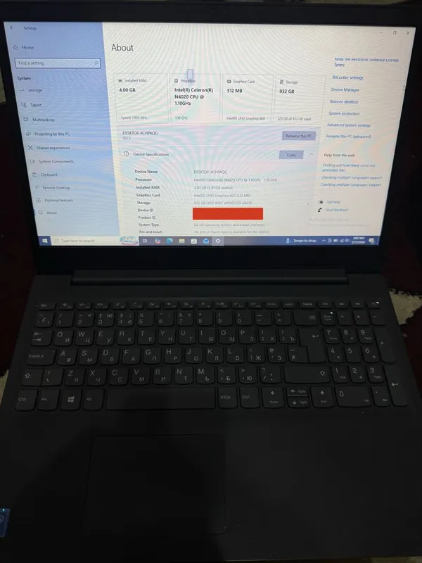 Lenovo notebook sotiladi 1 Lenovo notebook sotiladi 1