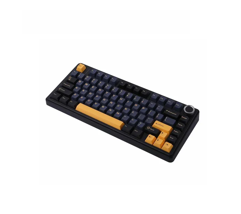 | Клавиатура AULA F75 Black-Blue-Orange — фото 1 | Клавиатура AULA F75 Black-Blue-Orange — фото 1