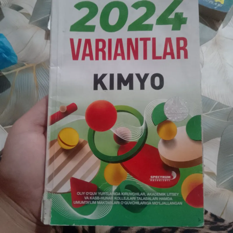 variant kimyo kitobi
