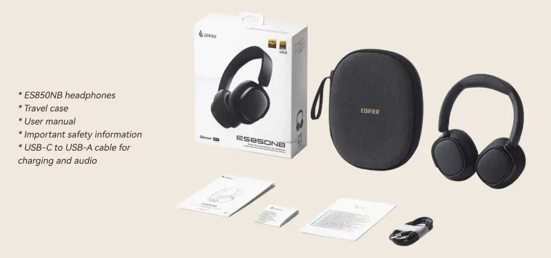 продам новый Edifier ES850NB/LDAC/SBC/ANC/Hi-Res Audio Wireless. — фото 4