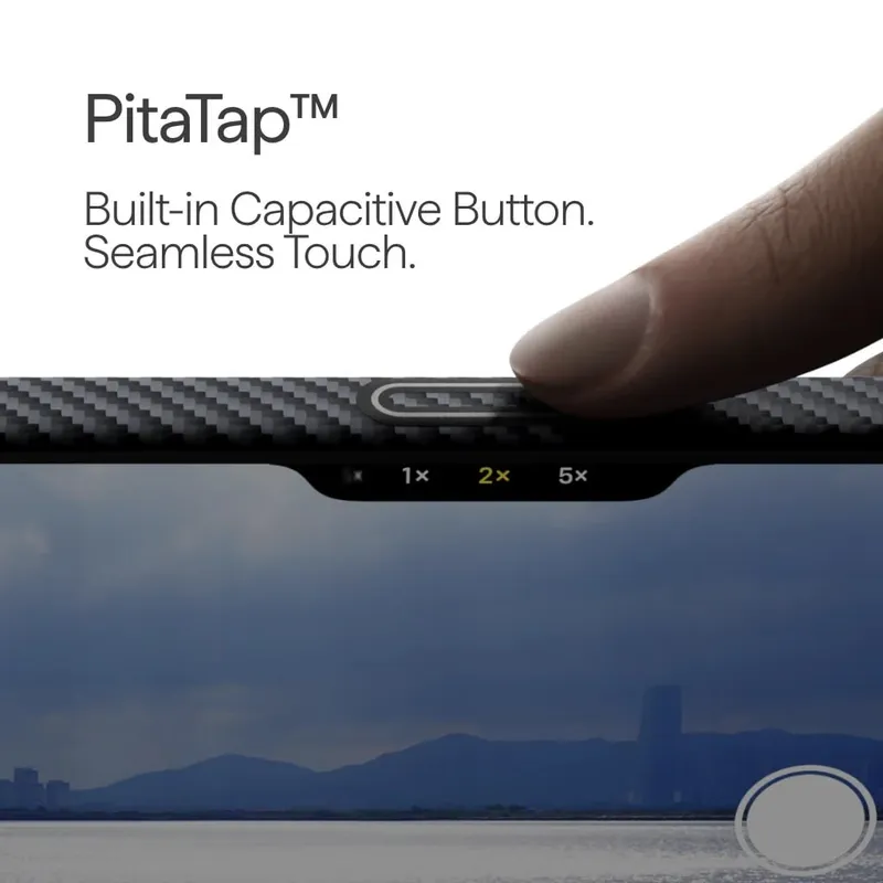 Pitaka Ultra-Slim Case для iPhone 17 Black/Gray 3