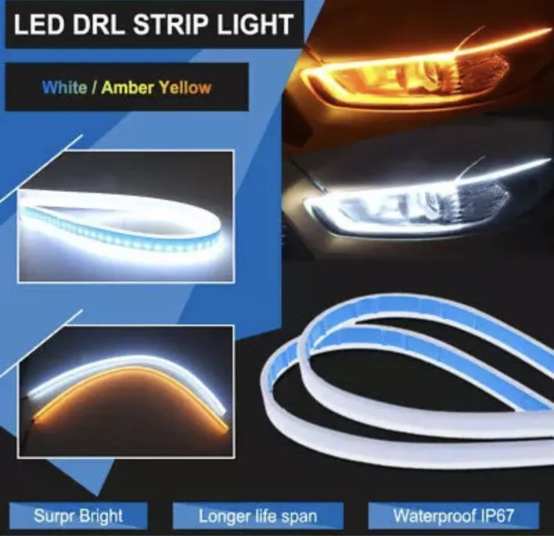 Avto led tasma - avtomobil uchun - avtomobil farasi uchun — фото 1