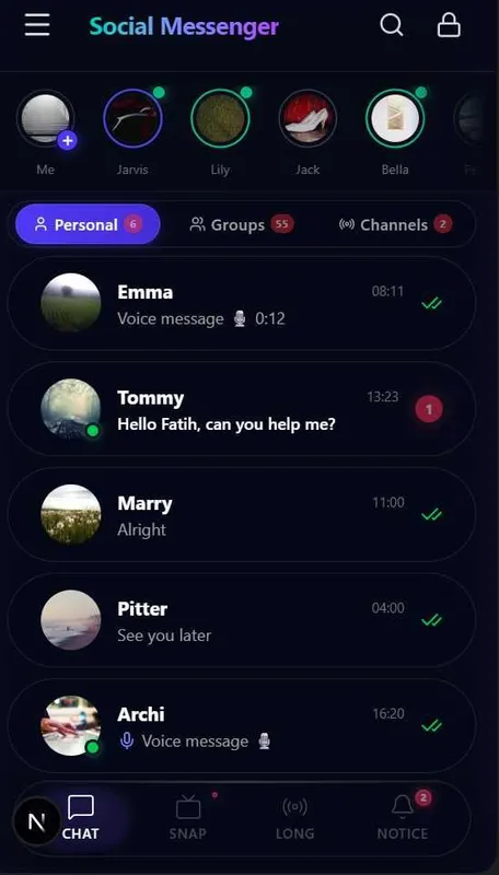 Social Messanger 1