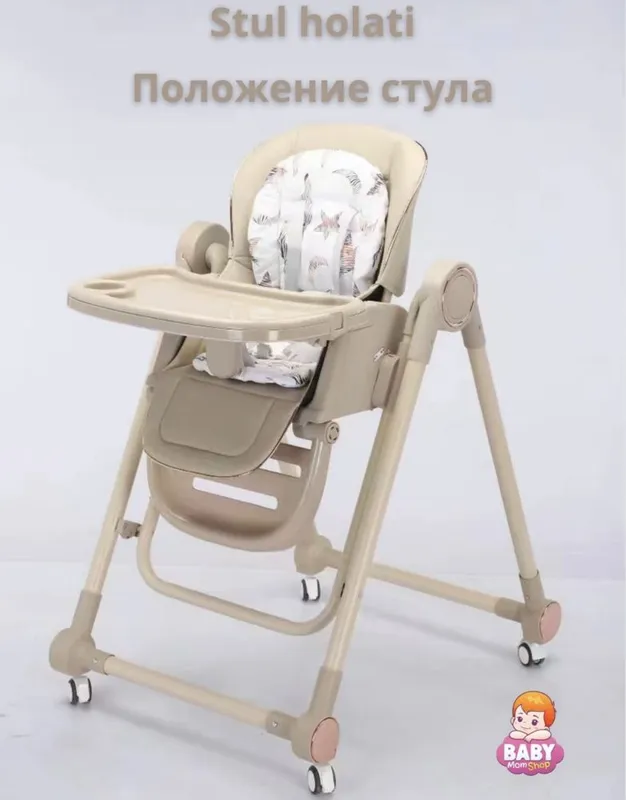 Болалар учун стулчик 2в1. Стулчик для кормления+ качели 2в1 4