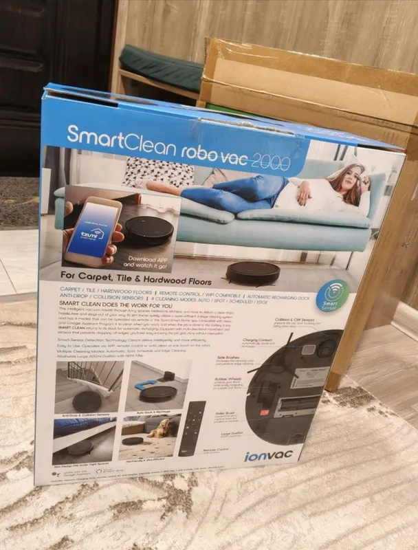 робот пылесос IonVac 2