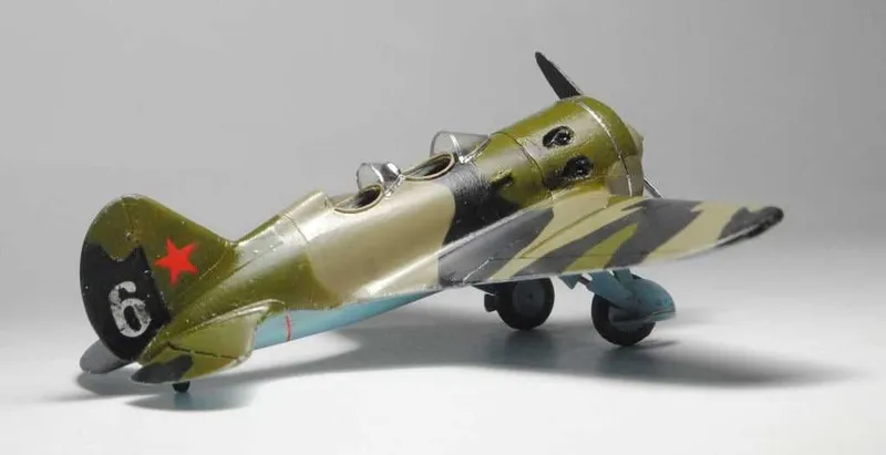 Сборная модель самолета УТИ-4 (Амодел, 1:72) — фото 3