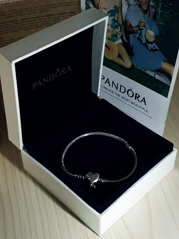 Pandora braclet kumush 925 proba,qizlar uchun ideal sovg'a Qizla — фото 2
