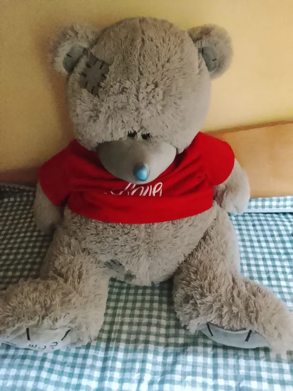 Teddy ayiq 90 sm deyarli yangi 300 ming