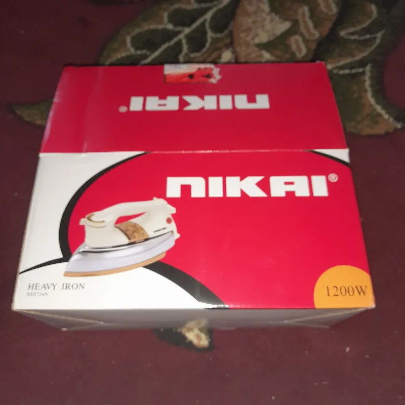 Утюг Nikai 1200 Вт, 724N, новый, не использовался 4