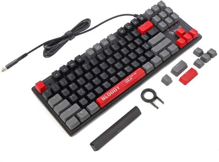 Игровая клавиатура Bloody S310N Energy Red-White игровая клавиатура+/