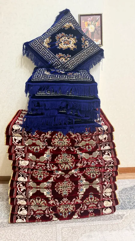 6 dona Madonna 2.30 metrli ko’rpacha bilan yostiq 1