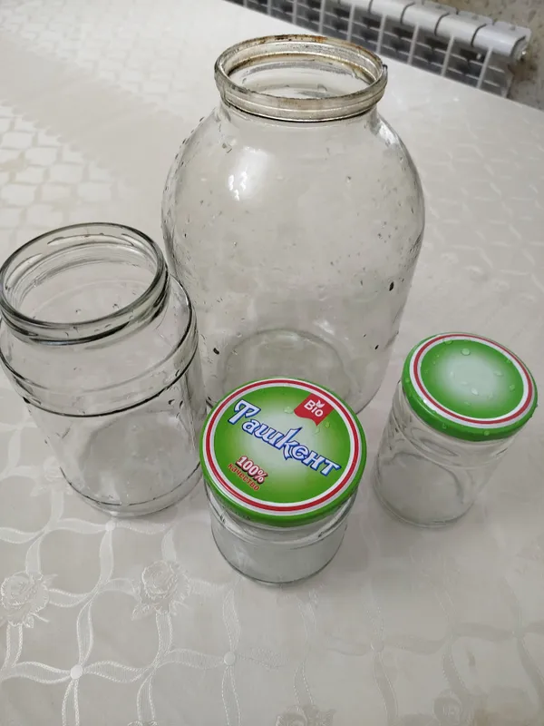 Банка 3, 1 ва 0,5 литр 1