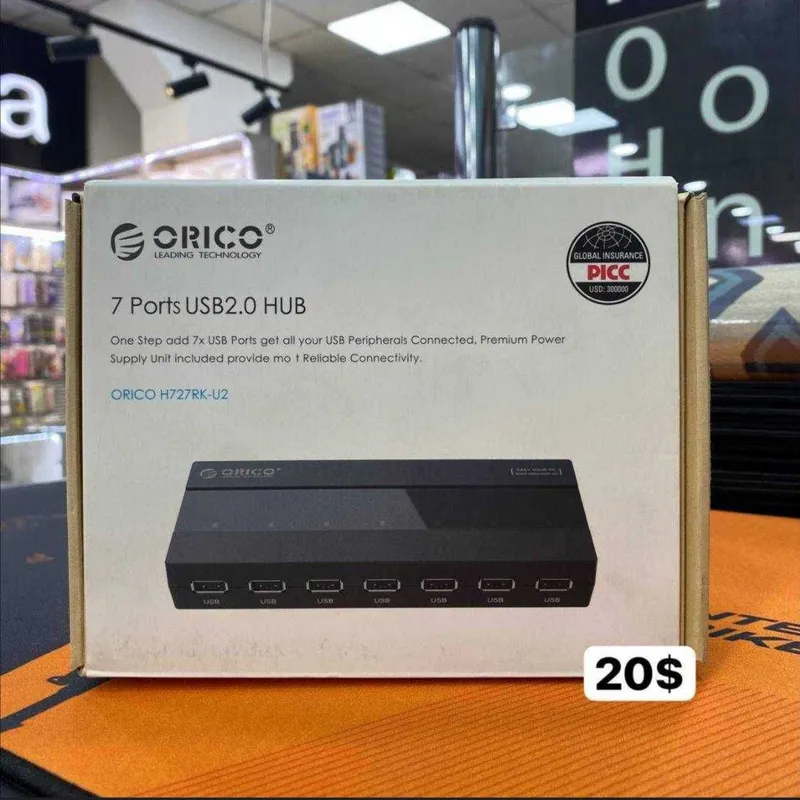 a28electronics - usb hub Orico с дополнительным питанием 1