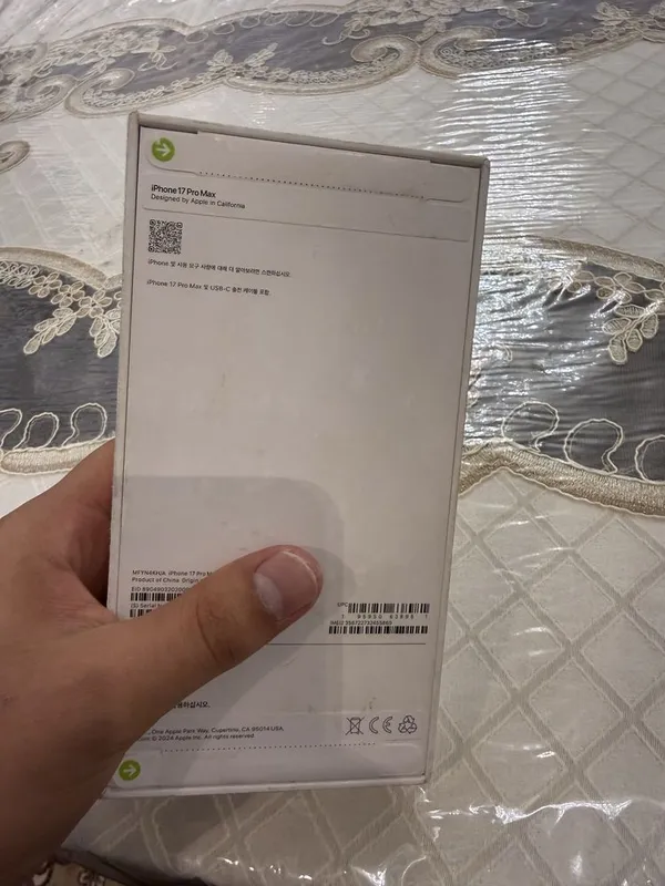 Iphone 17 pro max 256gb sim esim yangi — фото 1