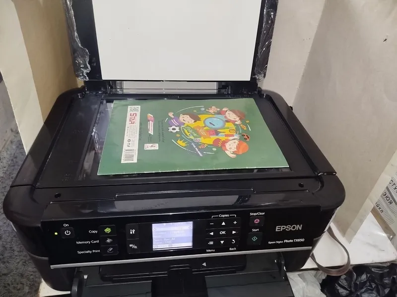 Epson TX650 printer skaner kopiya samsung notebook 5