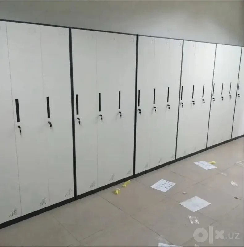 Ishxona va sport zallar uchun metall razdevalka shkafi 3 Ishxona va sport zallar uchun metall razdevalka shkafi 3