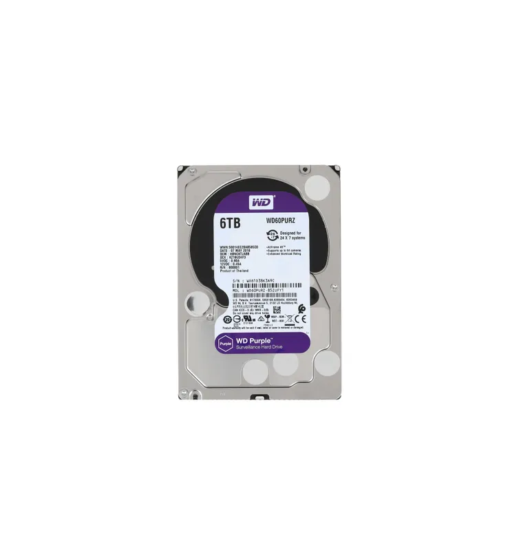 Жесткий диск Western Digital Purple 6TB (WD60PURX)