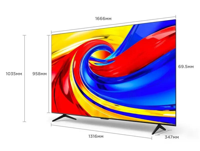 Телевизор TCL 75 P7L PREMIUM QLED TV — фото 2