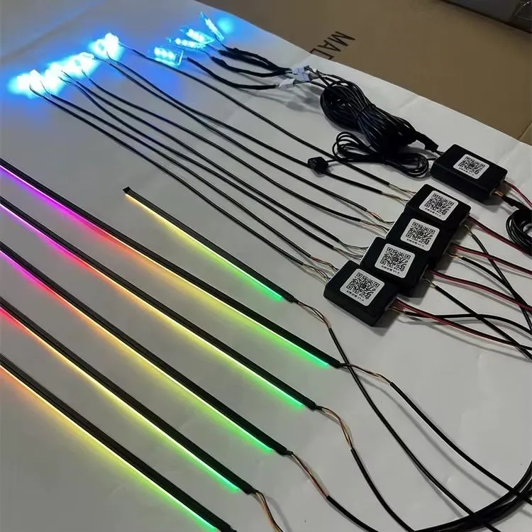 Салон подсветка RGB универсал любой мошинага тушади 22 та деталь бор 2