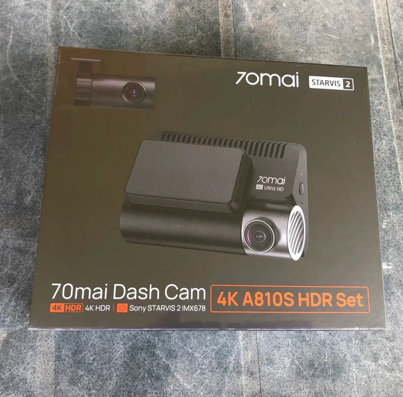 Видеорегистратор 70mai 4K A810S+задняя камера RC24 Видеорегистратор 70mai 4K A810S+задняя камера RC24