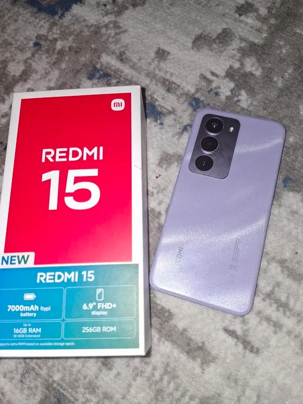 Продаётся Redmi 15 Sandy Purple (8/256) 2