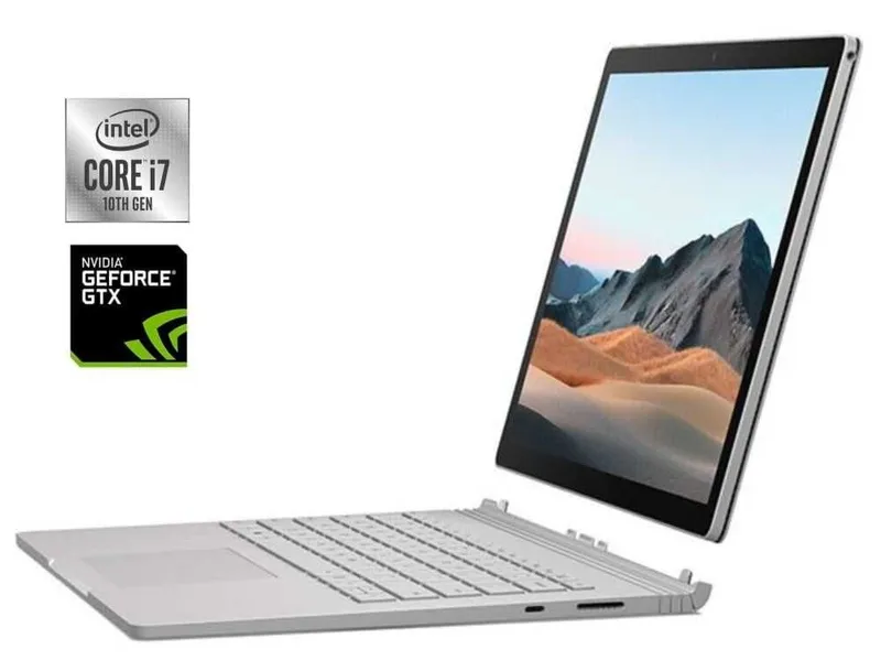 SURFACE Book 3 CORE i7-1065G7, 32гб, 1T ssd Nvidia GTX 1660ti