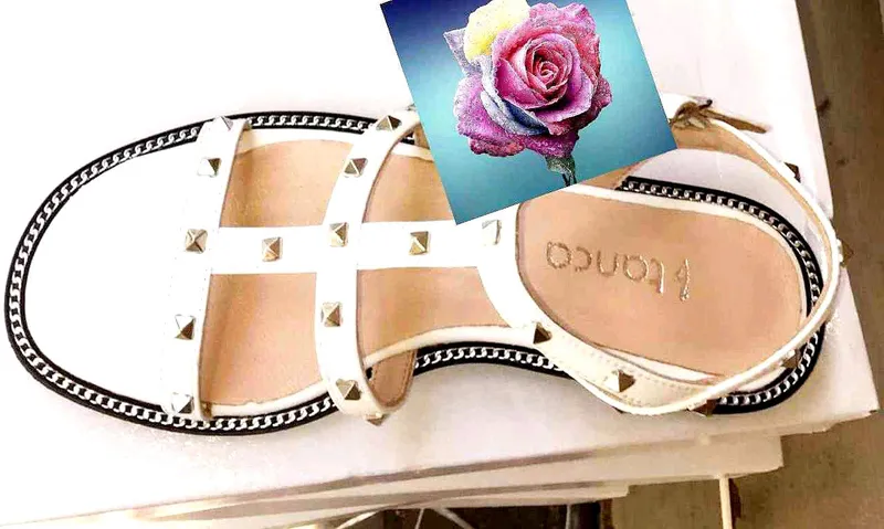 Эксклюзивные кожаные босоножки Valentino 36-37разм 3 Эксклюзивные кожаные босоножки Valentino 36-37разм 3