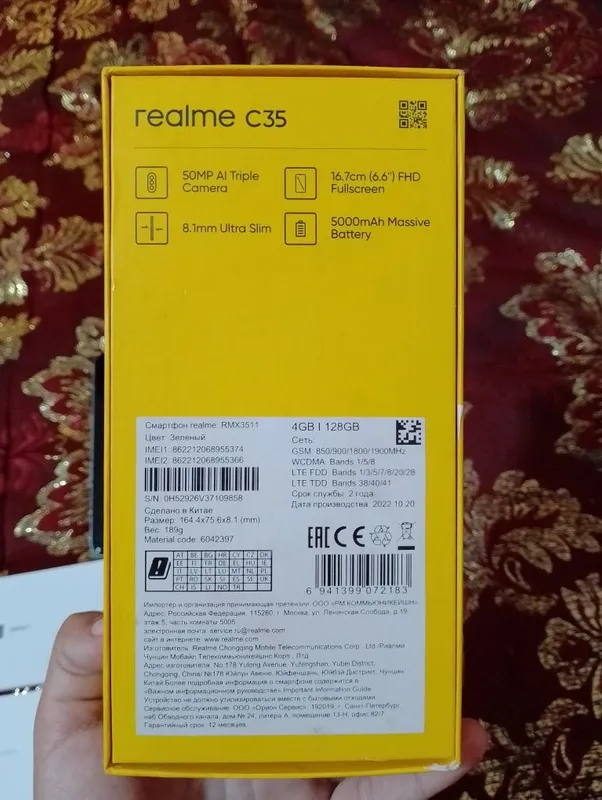 Realmi C35 Holati Ideal — фото 3