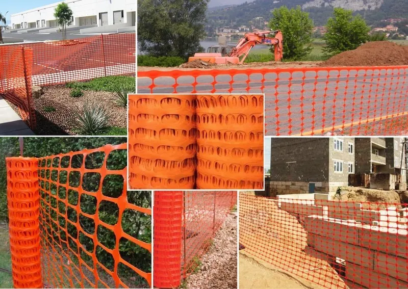 Сетка ограждения сигнальная сетка оградительная — фото 2
